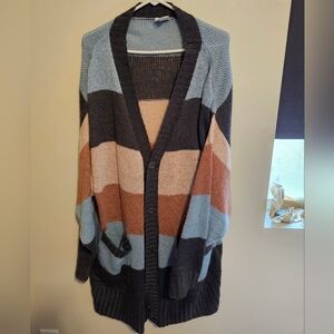 LuLaRoe Multicolor Striped Cardigan